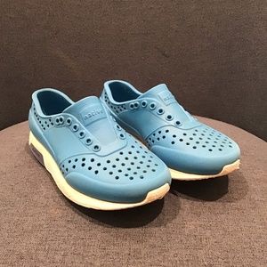 Blue Kids Native Water Shoes Size C10